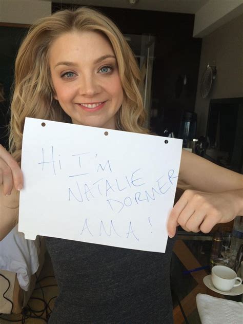 I am actress Natalie Dormer. AMA! : r/IAmA